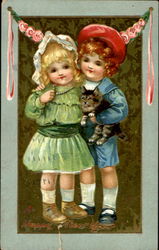 Children Postcard