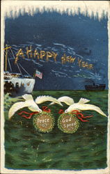 A Happy New Year Postcard