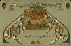 Easter Greetings Postcard