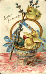 Easter Greetings Postcard