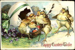 Happy Easter Tide Postcard