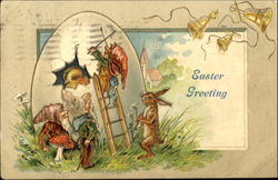 Easter Greeting Postcard