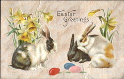 Easter Greetings Postcard