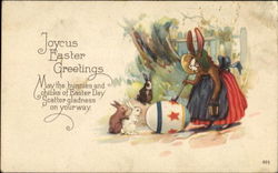 Joyous Easter Greetings Postcard