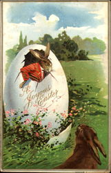 A Joyous Easter Postcard