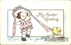 My Easter Greeting Postcard