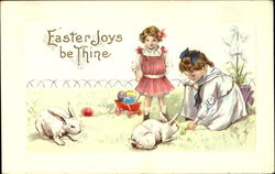 Easter Joys Be Thine Postcard