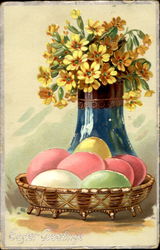 Easter Greetings Postcard