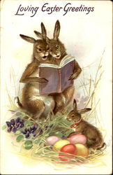 Loving Easter Greetings Postcard