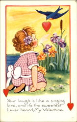 Little Girl Postcard