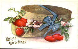 Loves Greetings Postcard