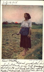 Song Of The Lark Postcard