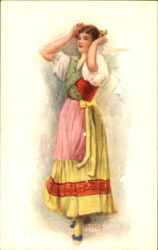 Swiss Dance Postcard