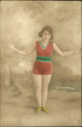 Tinted Women Postcard Postcard