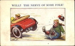 Well!! The Nerve Of Some Folk! Postcard