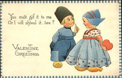 Valentine Greetings Postcard