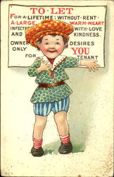 Little Girl Postcard