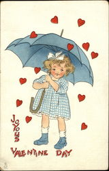 Joyous Valentine Day Postcard