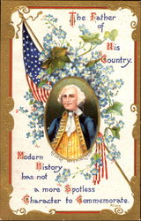 The Father Of His Country Postcard