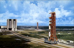 John F. Kennedy Space Center N. A. S. A Space & Rockets Postcard Postcard