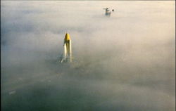 Space Shuttle Challenger Space & Rockets Postcard Postcard