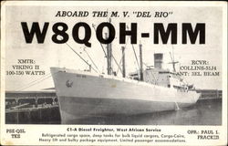 W8QOH - MM Boats, Ships Postcard Postcard