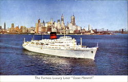 The Furness Luxury Liner Postcard