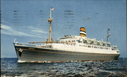 S. S. Ryndam Postcard