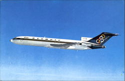 Olympic Airways Boeing 727-200 Postcard