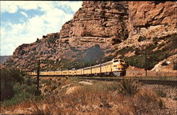 City of Los Angles Trains, Railroad Postcard Postcard