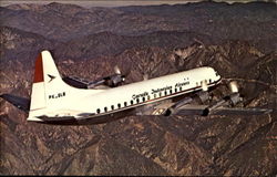 Garuda Indonesian Airways Aircraft Postcard Postcard