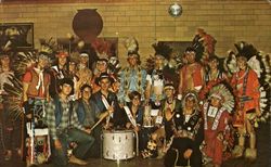 Wachu Dancers Boy Scouts Postcard Postcard