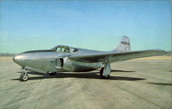 Bell P-59B Airacomet Fighter Postcard