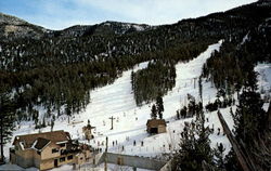 Lee Canyon Ski Area Postcard