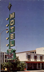 Travel Inn Motel, 217 Las Vegas Blved. North Postcard