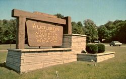 Entrance To John James Audubon State Park Henderson, KY Postcard Postcard