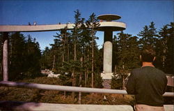 Clingman's Dome Tower, Great Smoky Mountains National Park Postcard