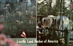 Linville Land Harbor Of America Newland, NC Camping Postcard Postcard