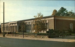 Henderson County Public Library, 301 North Washington St Hendersonville, NC Postcard Postcard