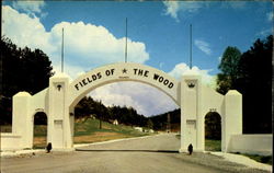 The Entrance To Fields Of The Wood Murphy, NC Postcard Postcard