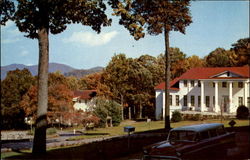 College Hall And Abbott Hall, Blue Ridge Assembly Black Mountain, NC Postcard Postcard