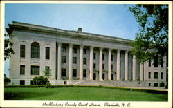 Mecklenburg County Court House Postcard