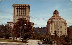 Buncombe County Court House And City Hall Postcard