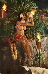 Polynesian Maiden Postcard