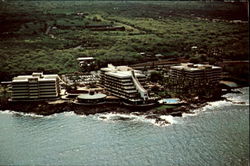 The Spectacular Kona Hilton Postcard