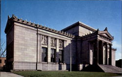 Sayles Public Library Postcard