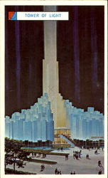 The Tower Of Light 1964 NY Worlds Fair Postcard Postcard