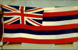 Hawaii's Flag Flags Postcard Postcard