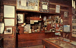 First Berry Lincoln Store, New Salem State Park Postcard