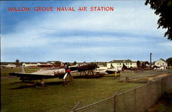 Willow Grove Naval Air Station Horsham, PA Postcard Postcard